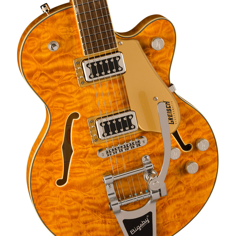 Guitarra Eléctrica Gretsch Electromatic G5655T-QM CENTER BLOCK JR. SINGLE-CUT QUILTED MAPLE PUENTE BIGSBY con mástil de Maple - Speyside