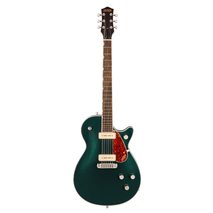 Guitarra Eléctrica Gretsch Electromatic G5210-P90 JET™ TWO 90 SINGLE-CUT WITH WRAPAROUND TAILPIEC con mástil de Laurel - Cadilac Green