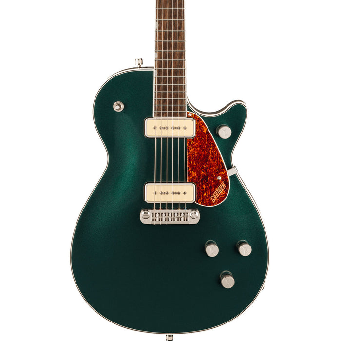 Guitarra Eléctrica Gretsch Electromatic G5210-P90 JET™ TWO 90 SINGLE-CUT WITH WRAPAROUND TAILPIEC con mástil de Laurel - Cadilac Green