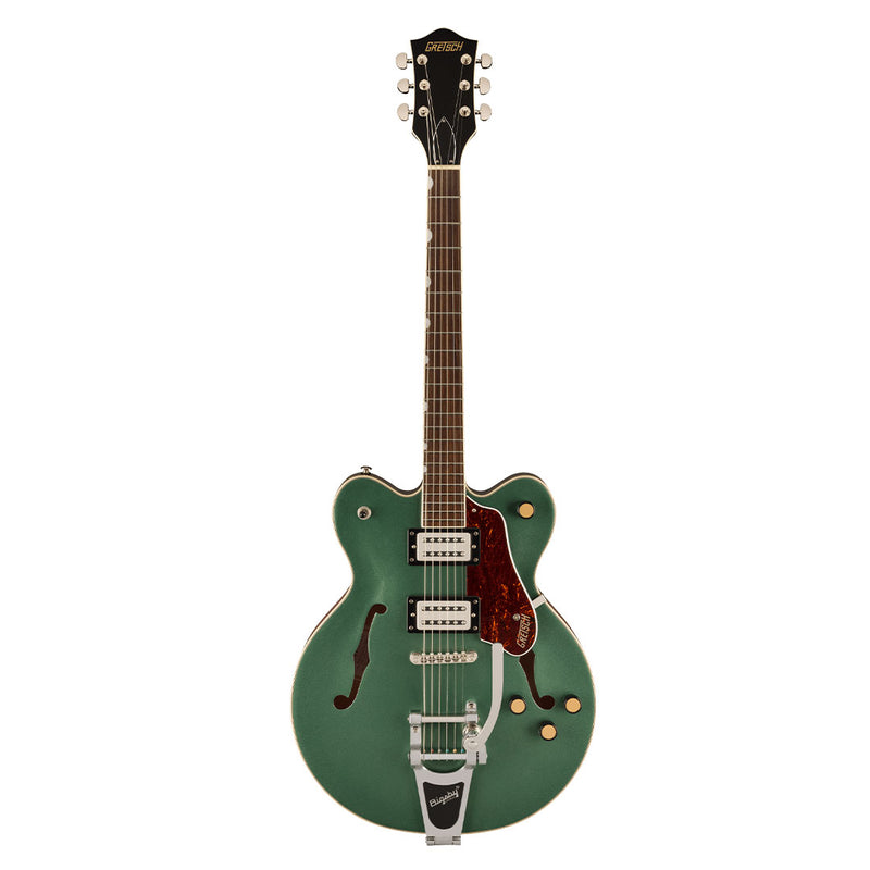 Guitarra Eléctrica Gretsch Streamliner™ G2622T Center Block Double-Cut con Puente Bigsby® y diapasón de Laurel - Steel Olive