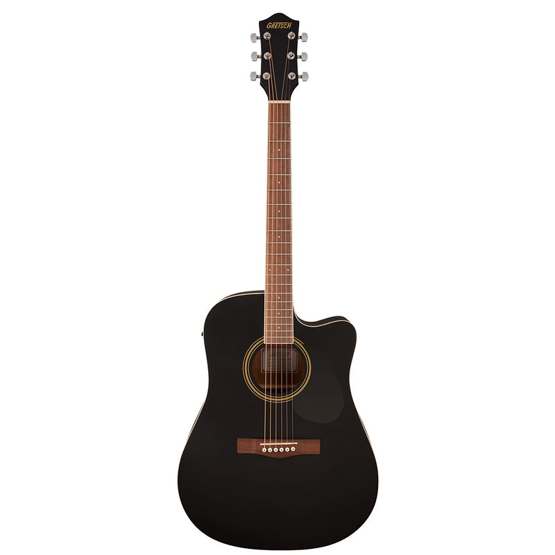 Guitarra Electroacústica Gretsch Prelude™ D100CE Dreadnought con Cutaway - Black