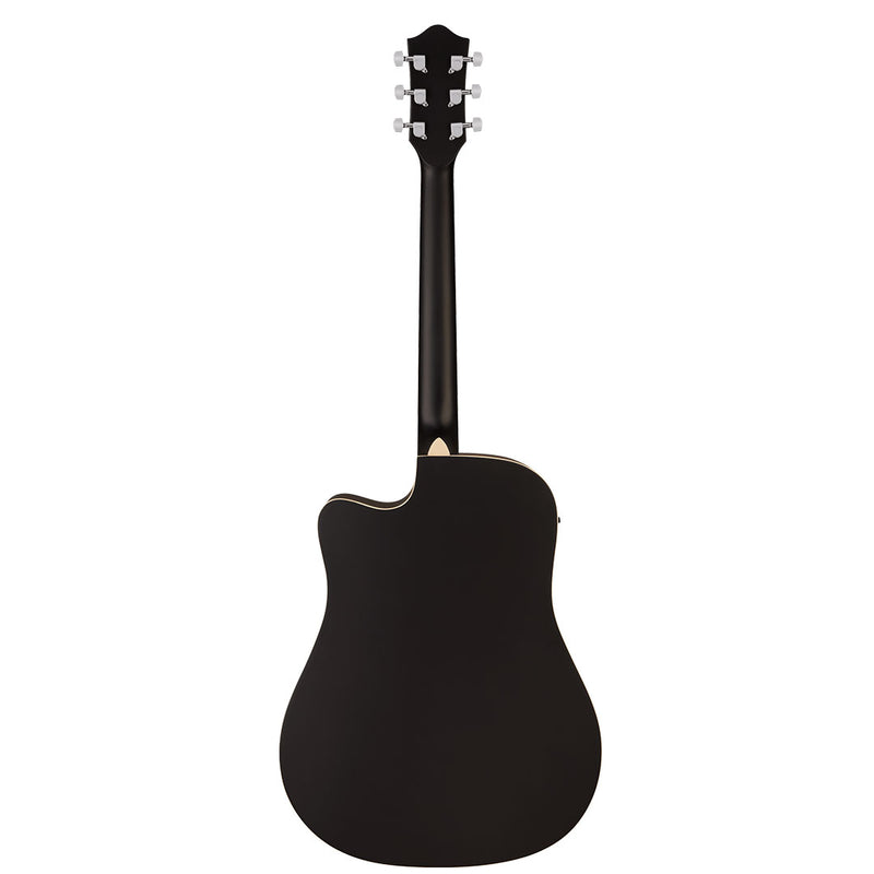Guitarra Electroacústica Gretsch Prelude™ D100CE Dreadnought con Cutaway - Black