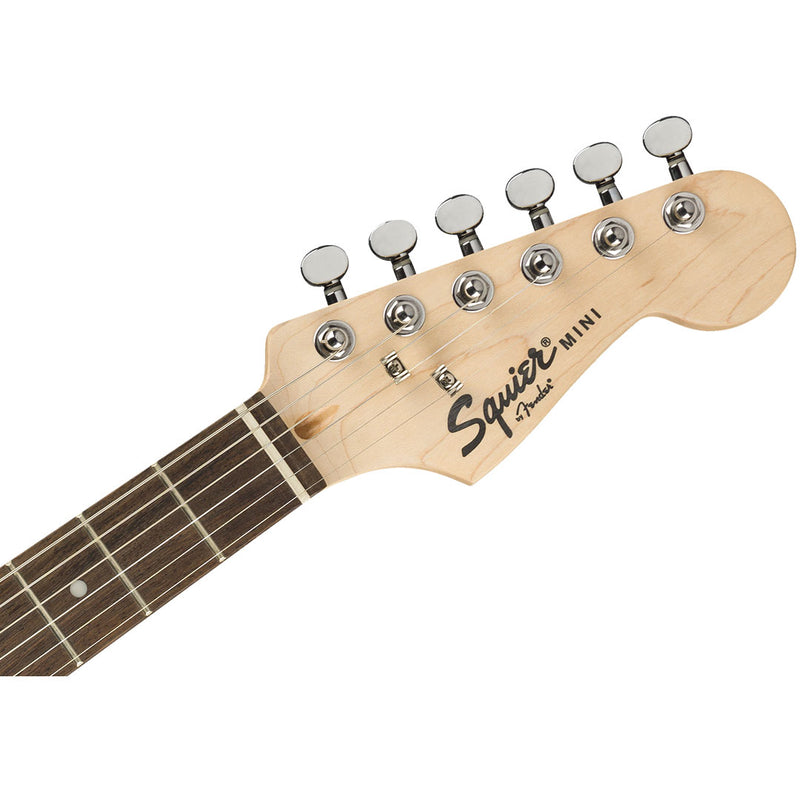 Guitarra Eléctrica Squier Mini Stratocaster® con diapasón de Laurel - Black with White Pickguard