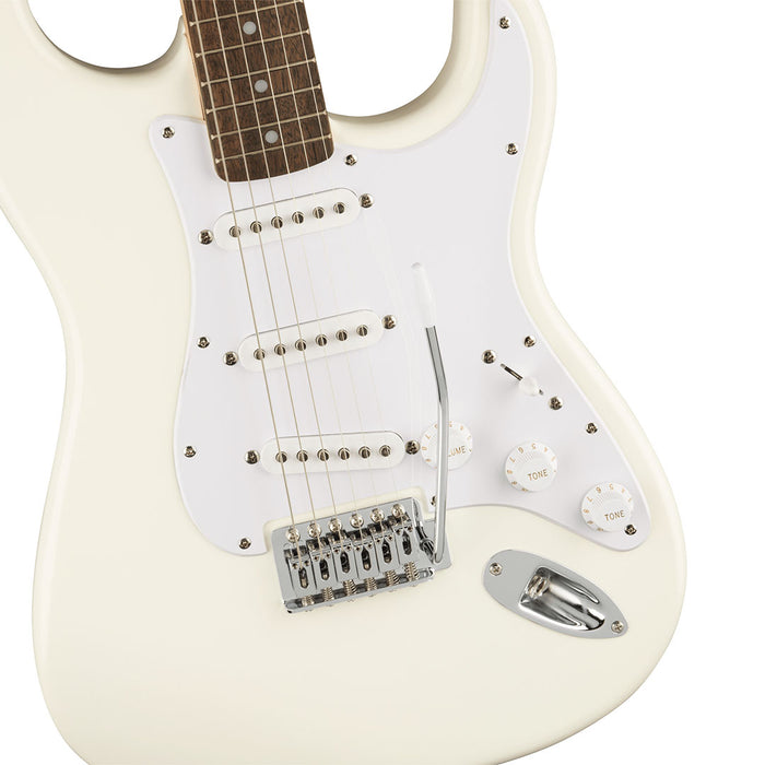 Guitarra Eléctrica Squier Bullet Stratocaster con mástil de Laurel - Artic White
