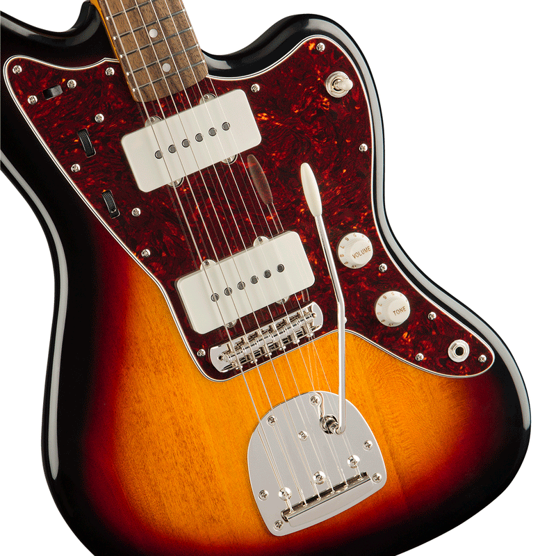 Guitarra Eléctrica Squier Classic Vibe '60s Jazzmaster® con diapasón de Laurel - 3 Color Sunburst