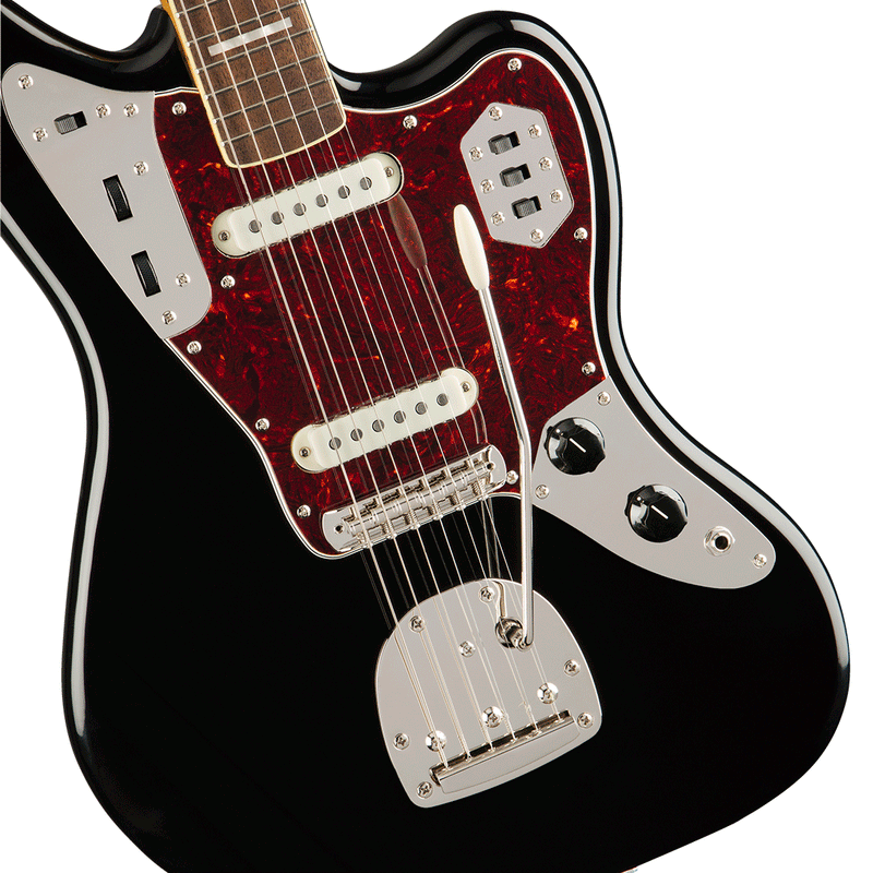 Guitarra Eléctrica Squier Classic Vibe '70s Jaguar® con diapasón de Laurel - Black
