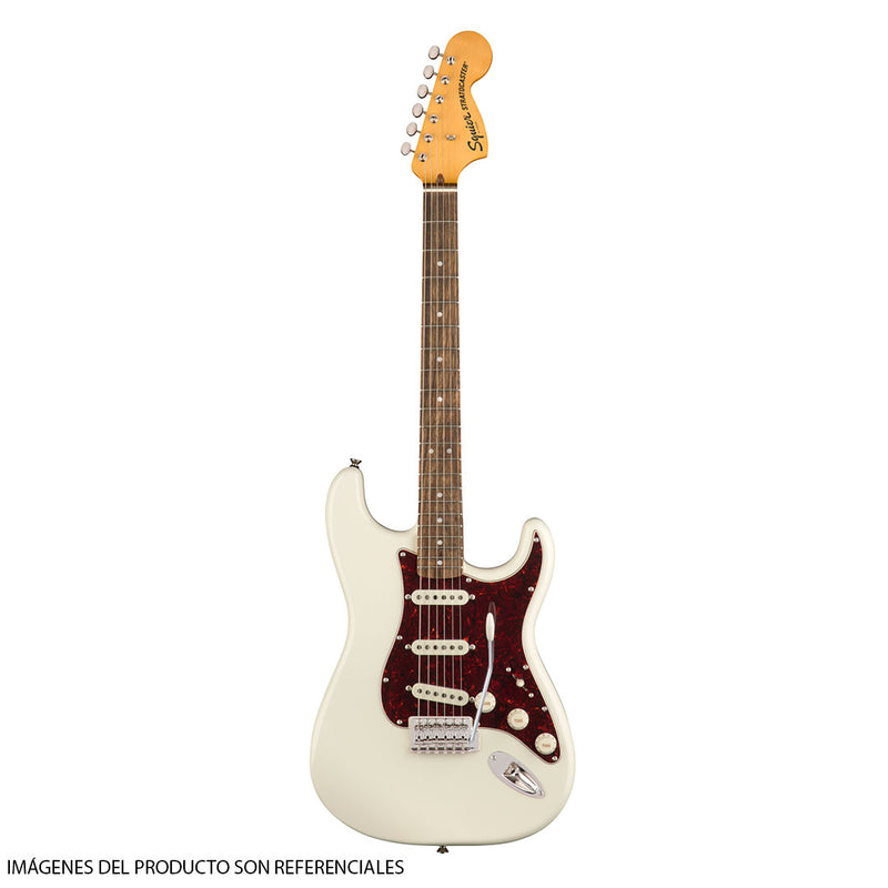 Guitarra Eléctrica Squier Classic Vibe '70s Stratocaster® con diapasón de Laurel - Olympic White