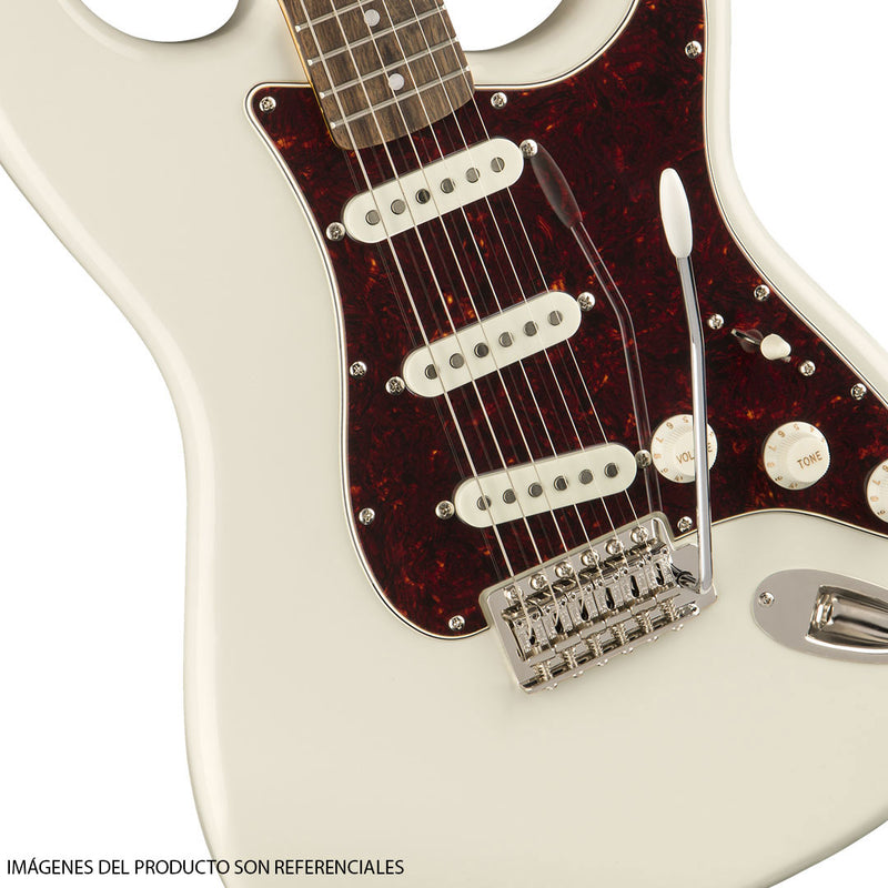 Guitarra Eléctrica Squier Classic Vibe '70s Stratocaster® con diapasón de Laurel - Olympic White