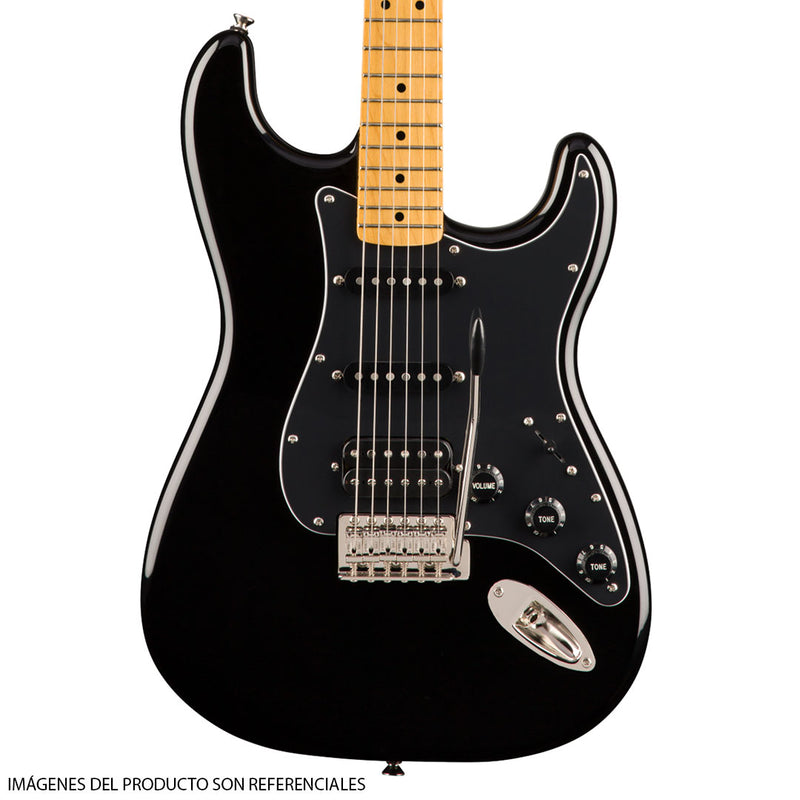Guitarra Eléctrica Squier Classic Vibe '70s Stratocaster® HSS con diapasón de Maple - Black