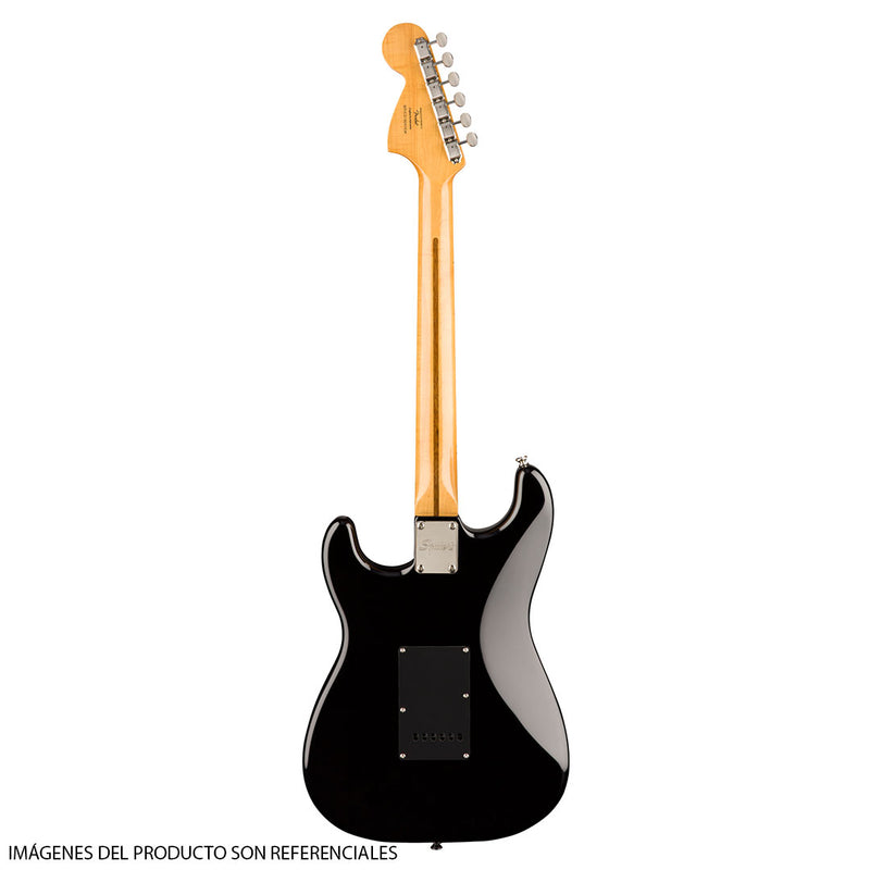 Guitarra Eléctrica Squier Classic Vibe '70s Stratocaster® HSS con diapasón de Maple - Black