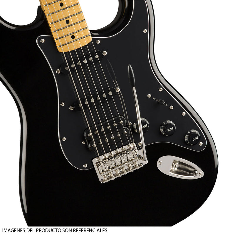 Guitarra Eléctrica Squier Classic Vibe '70s Stratocaster® HSS con diapasón de Maple - Black