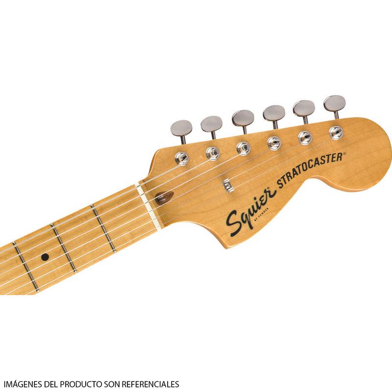 Guitarra Eléctrica Squier Classic Vibe '70s Stratocaster® HSS con diapasón de Maple - Black