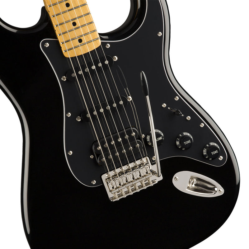 Guitarra Eléctrica Squier Classic Vibe '70s Stratocaster HSS con mástil de Maple - Black