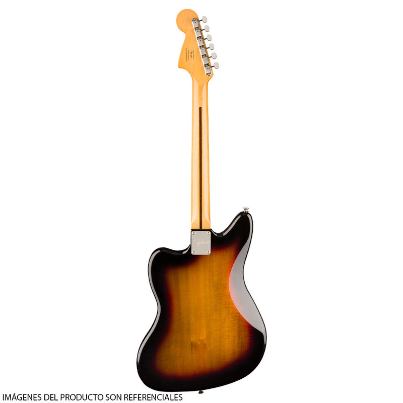Guitarra Eléctrica Squier Classic Vibe '70s Jaguar® con diapasón de Laurel - 3 Tone Sunburst