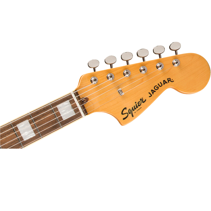 Guitarra Eléctrica Squier Classic Vibe '70s Jaguar con mástil de Laurel - 3 Tone Sunburst