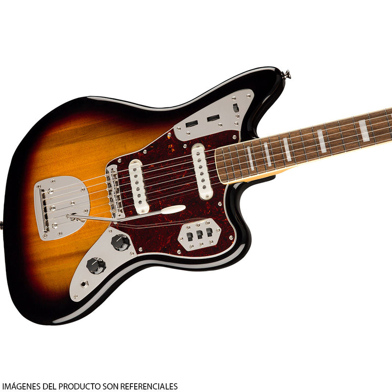 Guitarra Eléctrica Squier Classic Vibe '70s Jaguar® con diapasón de Laurel - 3 Tone Sunburst
