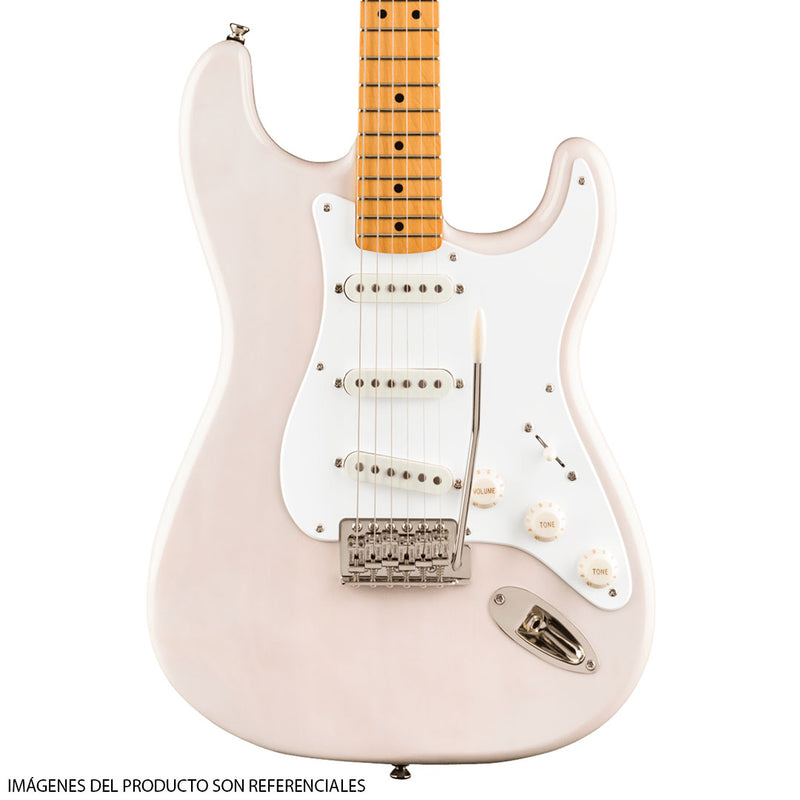 Guitarra Eléctrica Squier Classic Vibe '50s Stratocaster® con diapasón de Maple - White Blonde