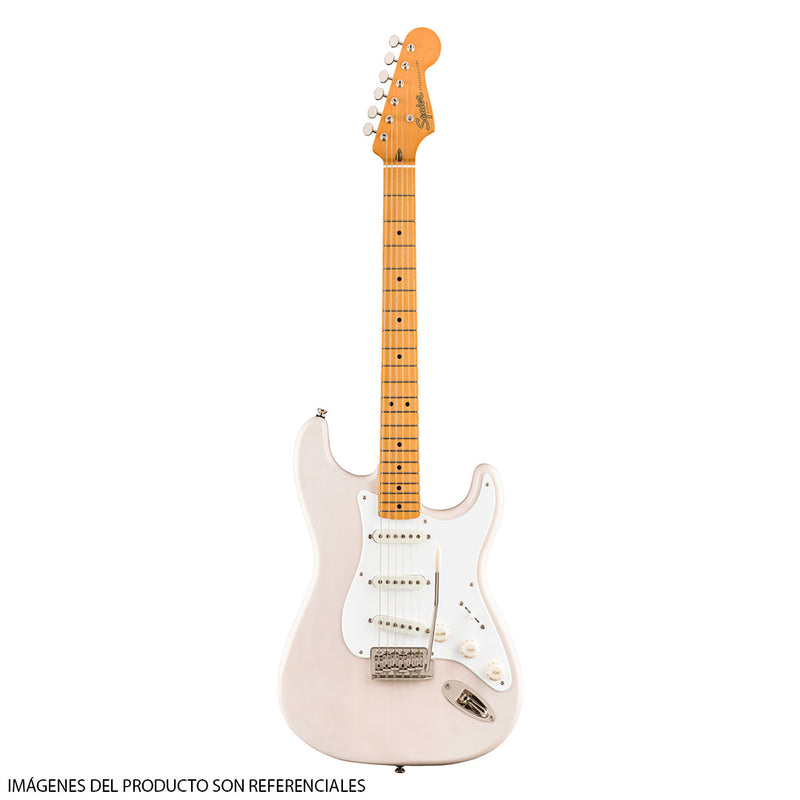 Guitarra Eléctrica Squier Classic Vibe '50s Stratocaster® con diapasón de Maple - White Blonde