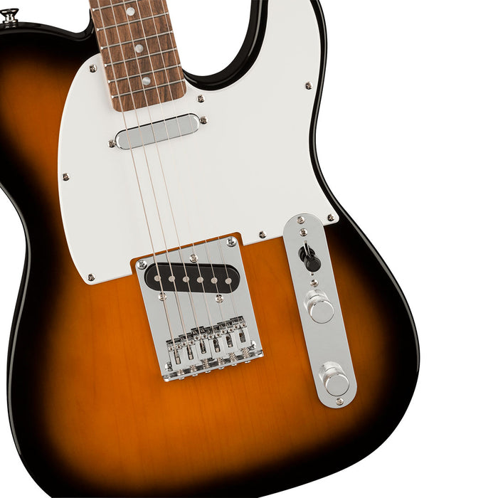 Guitarra Eléctrica Squier Bullet Telecaster con mástil de Laurel -Brown Sunburst