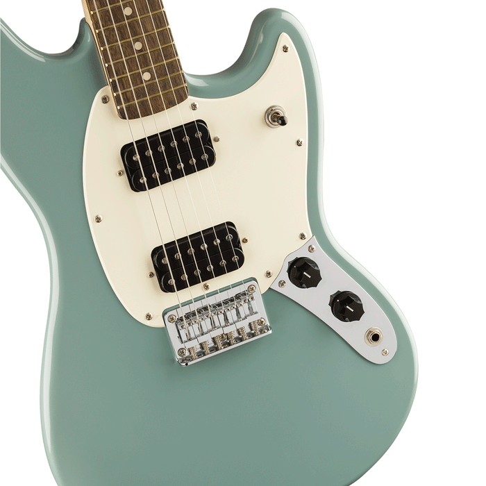 Guitarra Eléctrica Squier Bullet Mustang HH con mástil de Laurel - Sonic Grey