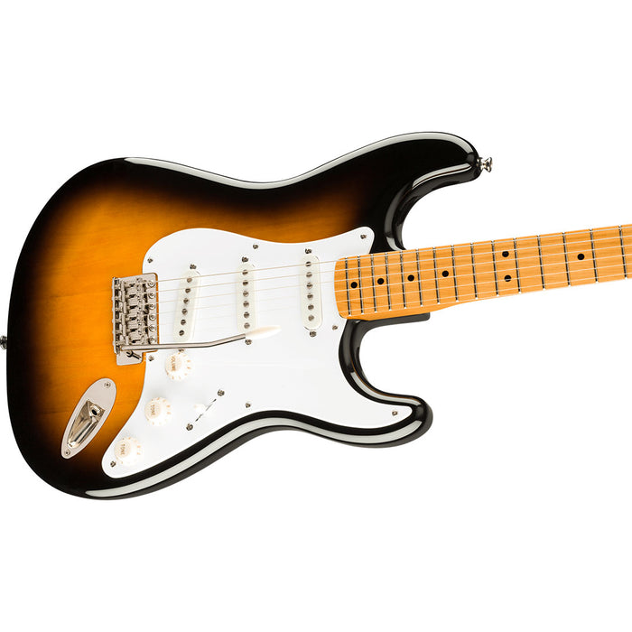 Guitarra Eléctrica Squier Classic Vibe 50S Stratocaster con mástil de Maple -2 Tone Sunburst