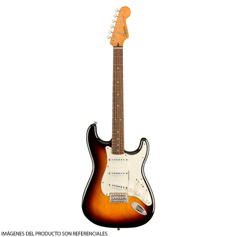 Guitarra Eléctrica Squier Classic Vibe '60s Stratocaster® con diapasón de Laurel -3 Tone Sunburst