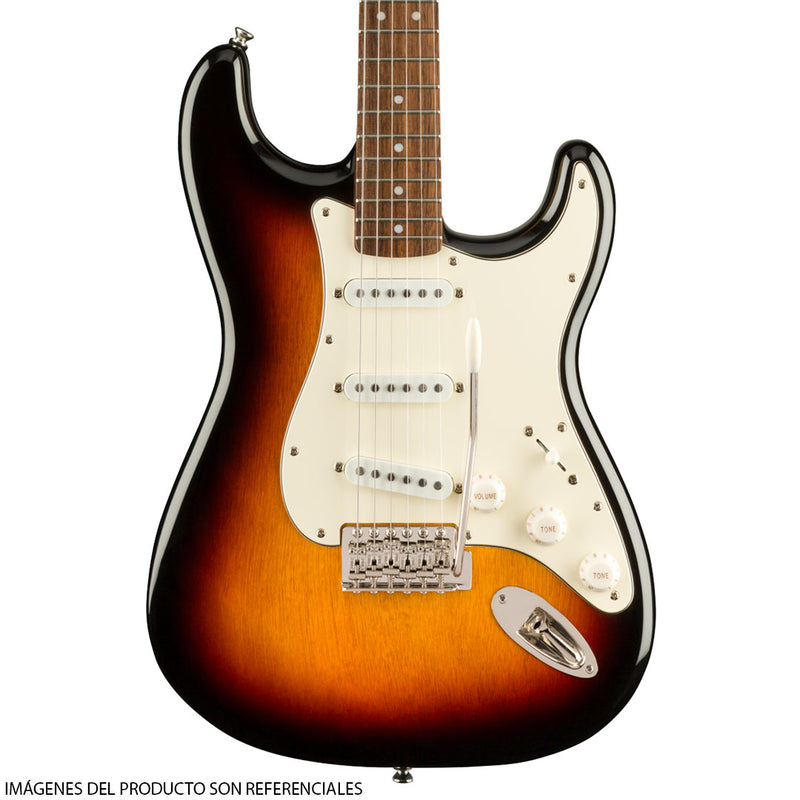 Guitarra Eléctrica Squier Classic Vibe '60s Stratocaster® con diapasón de Laurel -3 Tone Sunburst