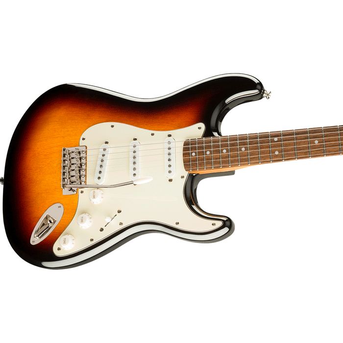 Guitarra Eléctrica Squier Classic Vibe 60S Stratocaster con mástil de Laurel -3 Tone Sunburst