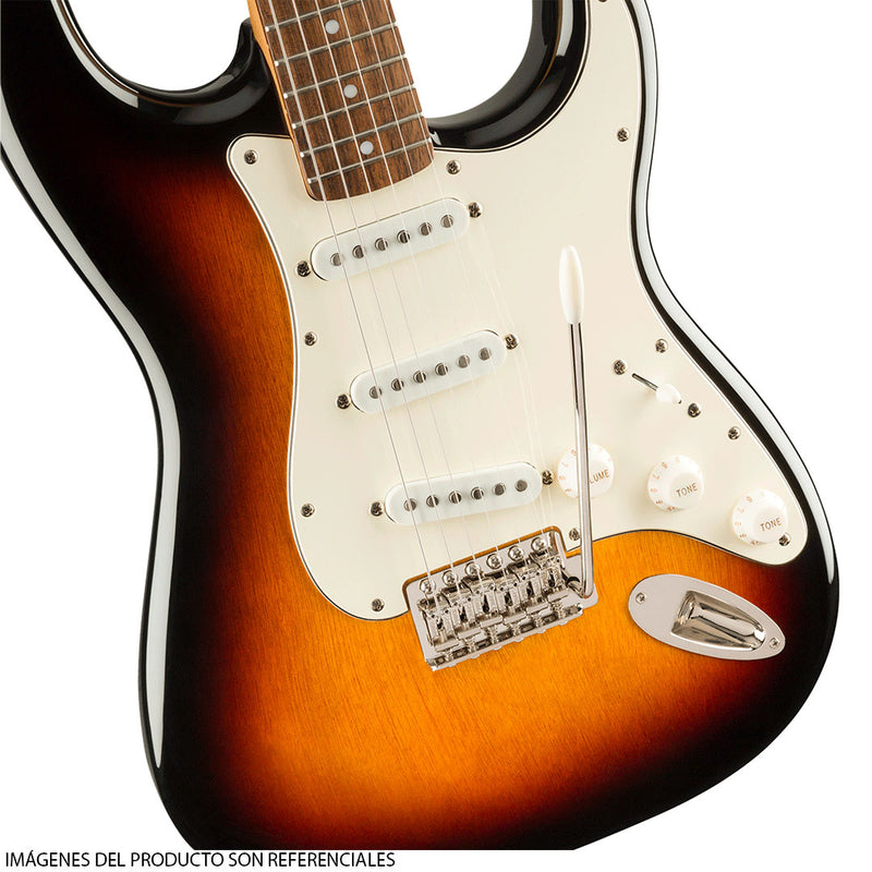 Guitarra Eléctrica Squier Classic Vibe '60s Stratocaster® con diapasón de Laurel -3 Tone Sunburst