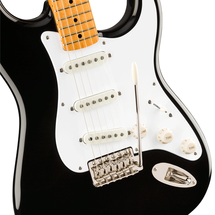 Guitarra Eléctrica Squier Classic Vibe '50s Stratocaster con mástil de Maple - Black