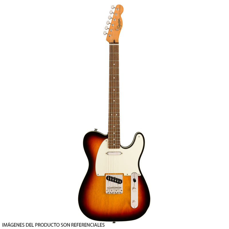 Guitarra Eléctrica Squier Classic Vibe '60s Custom Telecaster® con diapasón de Laurel - 3 Color Sunburst