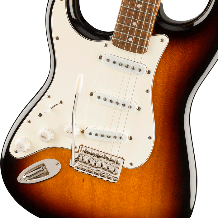 Guitarra Eléctrica Squier Classic Vibe 60S Stratocaster LH Laurel-3 Tone Sunburst(Zurdo)