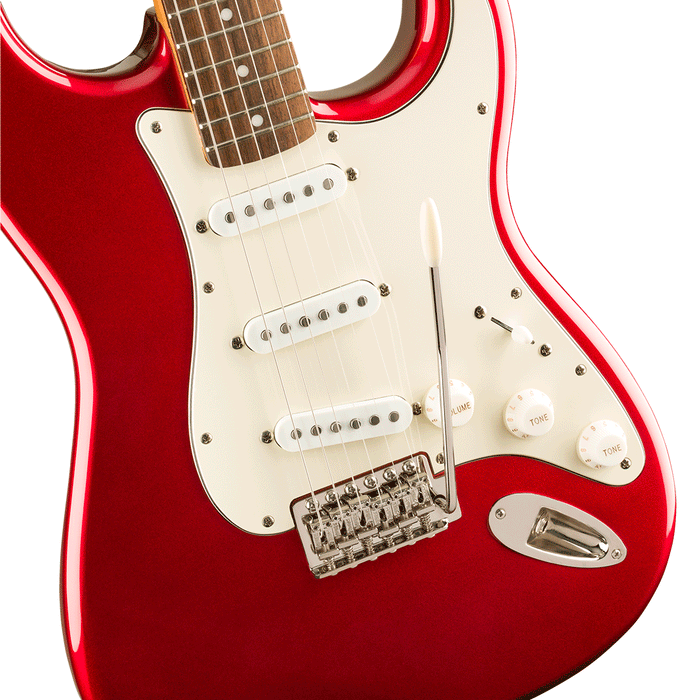 Guitarra Eléctrica Squier Classic Vibe '60s Stratocaster con mástil de Laurel - Candy Apple Red