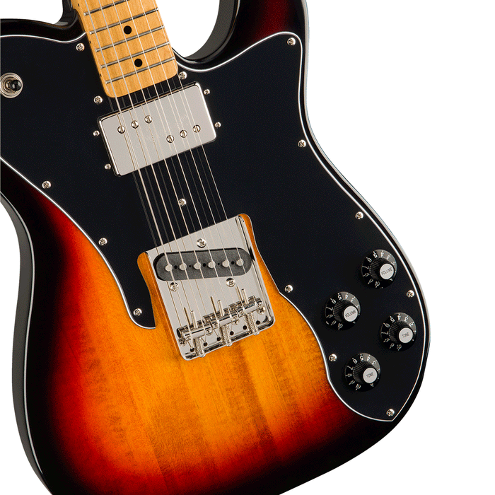 Guitarra Eléctrica Squier Classic Vibe 70's Telecaster Custom con mástil de arce - 3-Color Sunburst