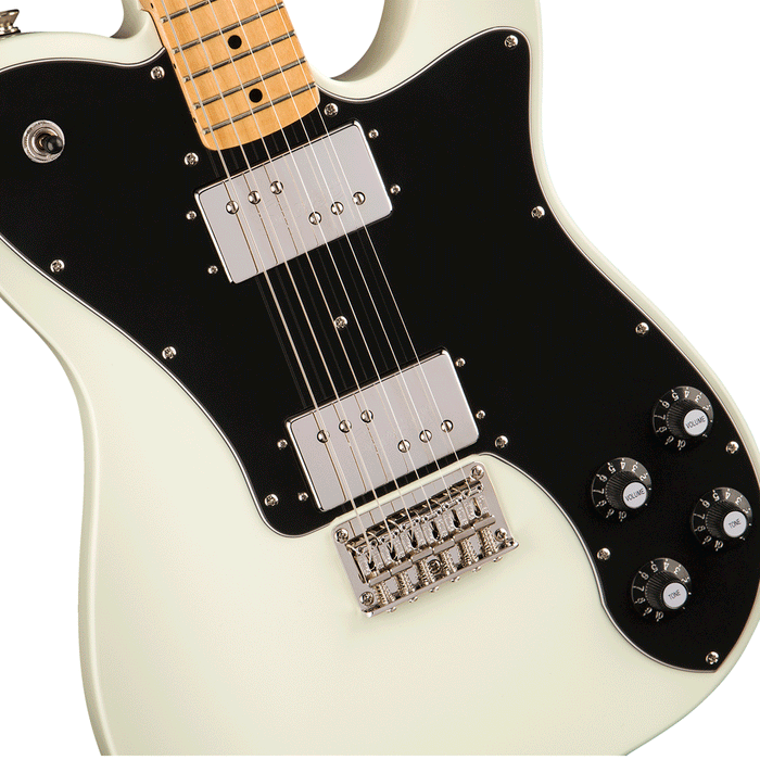 Guitarra Eléctrica Squier Classic Vibe 70's Telecaster Deluxe con mástil de arce - Olympic White
