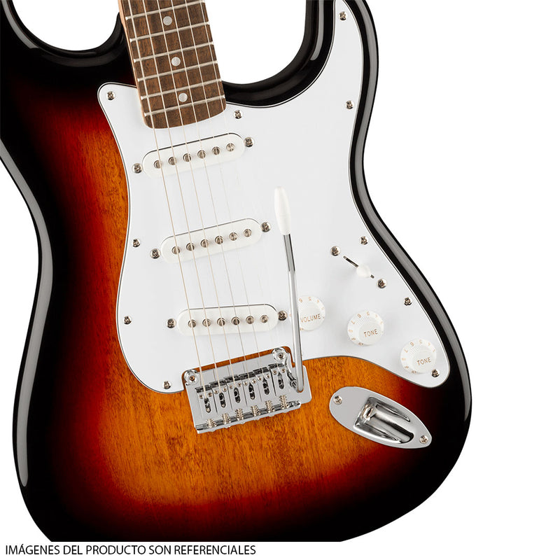 Guitarra Eléctrica Squier Affinity Series Stratocaster® con diapasón de Laurel - 3 Color Sunburst