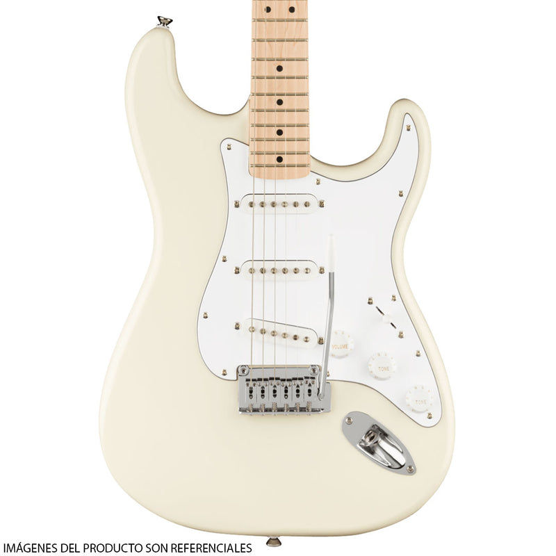 Guitarra Eléctrica Squier Affinity Series® Stratocaster® con diapasón de Maple - Olympic White