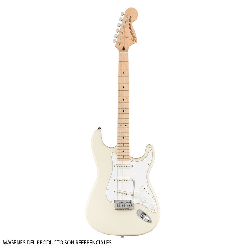 Guitarra Eléctrica Squier Affinity Series® Stratocaster® con diapasón de Maple - Olympic White