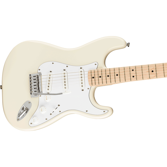 Guitarra Eléctrica Squier Affinity Series Stratocaster con mástil de maple - Olympic White