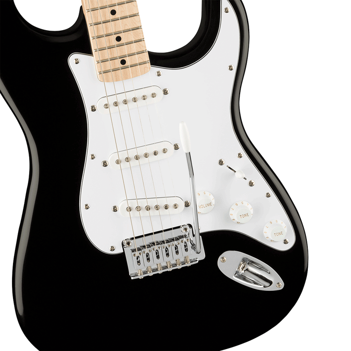 Guitarra Eléctrica Squier Affinity Series Stratocaster con mástil de Maple - Black