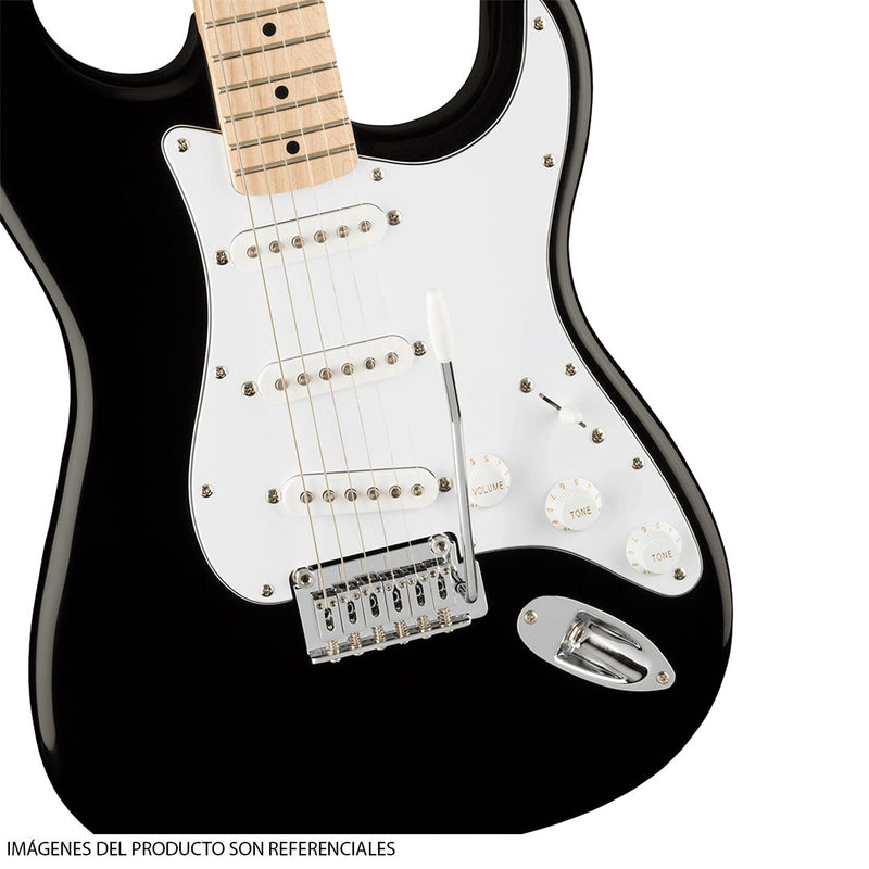 Guitarra Eléctrica Squier Affinity Series® Stratocaster® con diapasón de Maple - Black