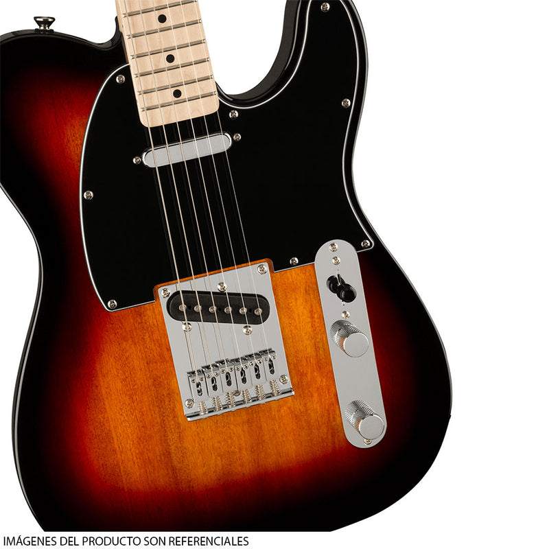 Guitarra Eléctrica Squier Affinity Series® Telecaster® con diapasón de Maple - 3 Color Sunburst