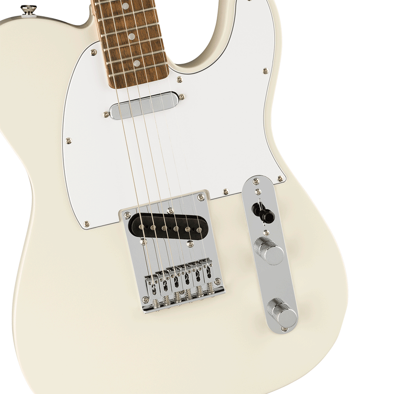 Guitarra Eléctrica Squier Affinity Series® Telecaster® con diapasón de Laurel - Olympic White
