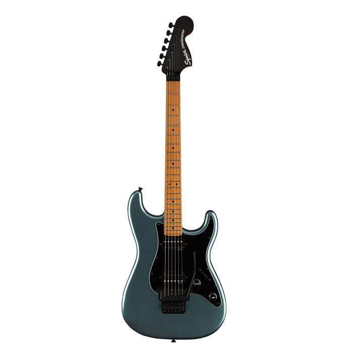 Guitarra Eléctrica Squier Contemporary Stratocaster HH FR con mástil de Maple tostado - Gunmetal Metallic