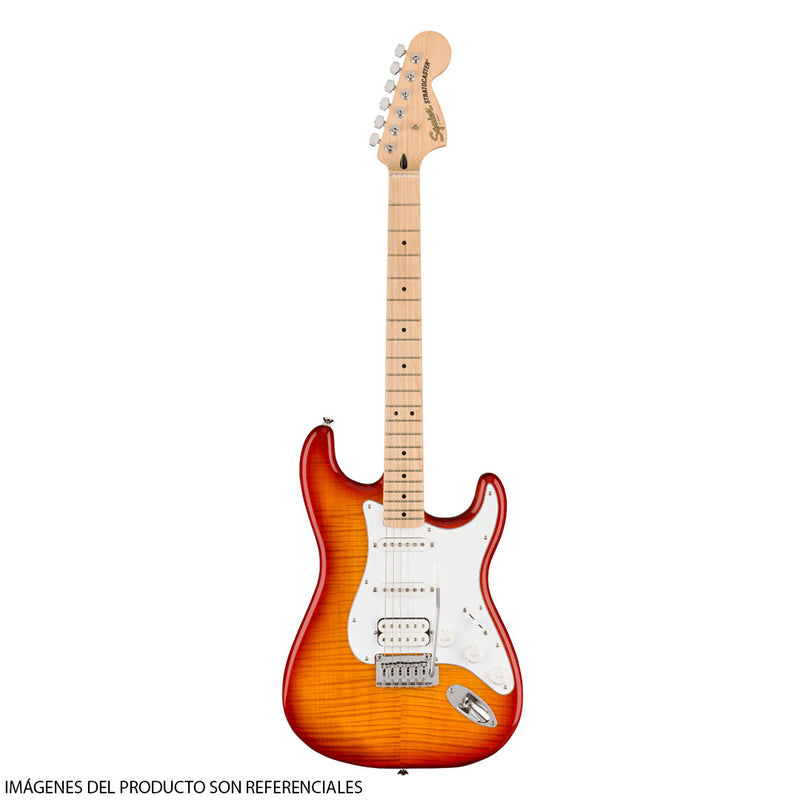 Guitarra Eléctrica Squier Affinity Series® Stratocaster® FMT HSS con diapasón de Maple - Sienna Sunburst