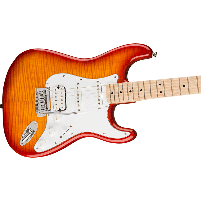 Guitarra Eléctrica Squier Affinity Series Stratocaster FMT HSS con mástil de maple - Sienna Sunburst