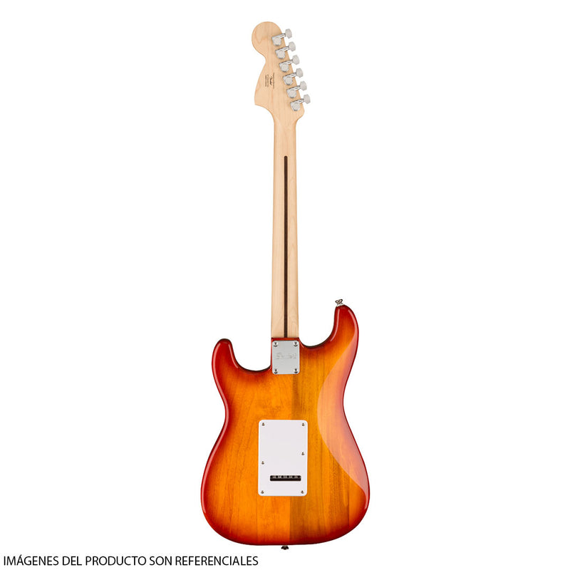 Guitarra Eléctrica Squier Affinity Series® Stratocaster® FMT HSS con diapasón de Maple - Sienna Sunburst