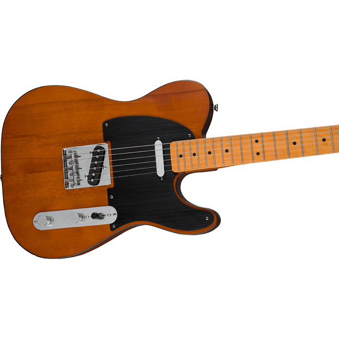 Guitarra Eléctrica Squier 40th Anniversary Telecaster, Vintage Edition con mástil de maple - Satin Mocha
