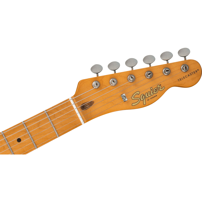 Guitarra Eléctrica Squier 40th Anniversary Telecaster, Vintage Edition con mástil de maple - Satin Mocha