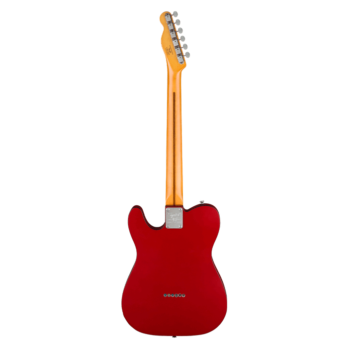 Guitarra Eléctrica Squier 40th Anniversary Telecaster, Vintage Edition con mástil de maple - Satin Dakota Red
